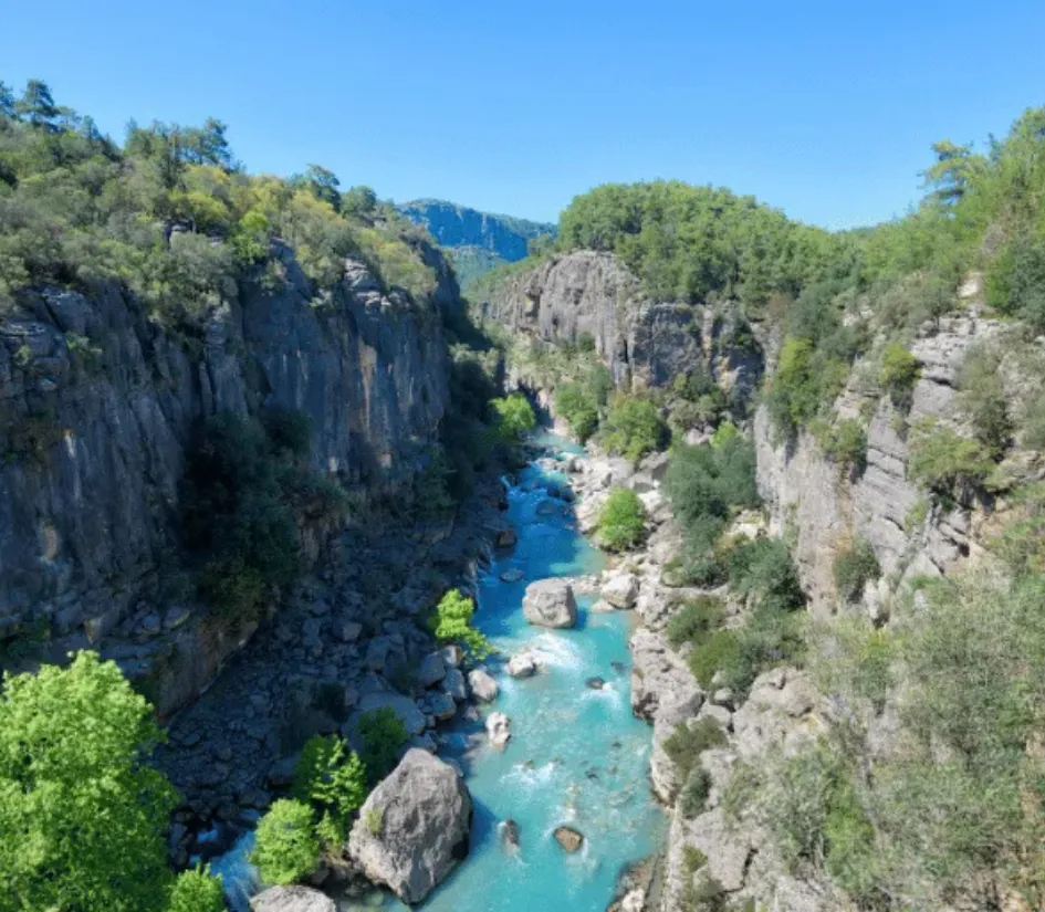 Tazı Kanion i Selge jeepami